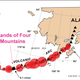 Known calderas in the Aleutians.